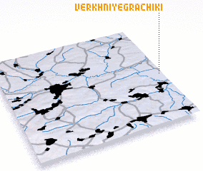 3d view of Verkhniye Grachiki