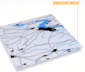 3d view of Khrushchëvo