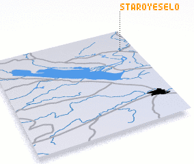 3d view of Staroye Selo