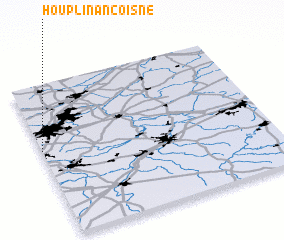 3d view of Houplin-Ancoisne