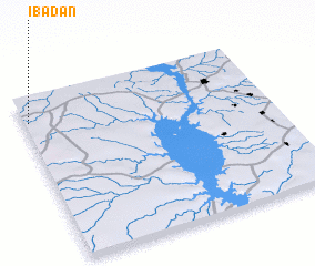 3d view of Ibadan