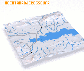 3d view of Mechta Hadjer es Soufr