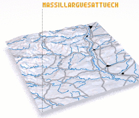 3d view of Massillargues-Attuech