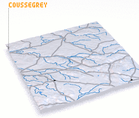 3d view of Coussegrey