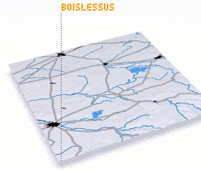3d view of Bois Lessus