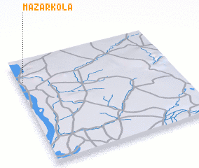 3d view of Mazar Kola