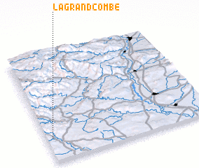 3d view of La GrandʼCombe