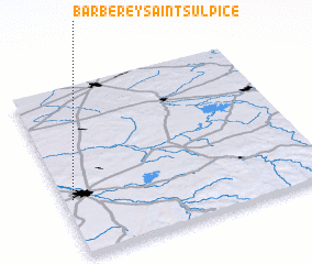 3d view of Barberey-Saint-Sulpice