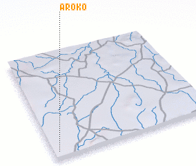 3d view of Aroko