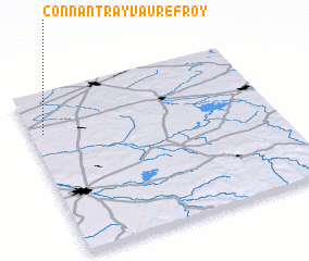 3d view of Connantray-Vaurefroy