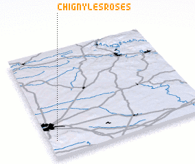 3d view of Chigny-les-Roses