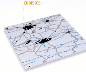 3d view of Choisies