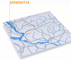 3d view of Goran Dutse