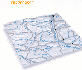 3d view of Chaze Basse