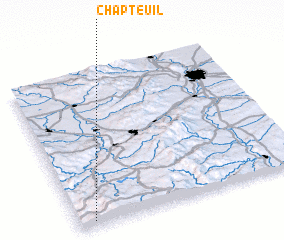 3d view of Chapteuil