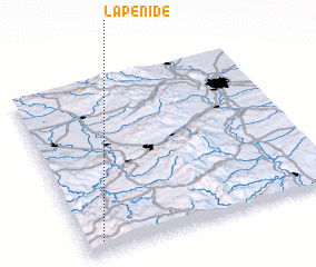 3d view of La Pénide