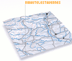 3d view of Ribaute-les-Tavernes