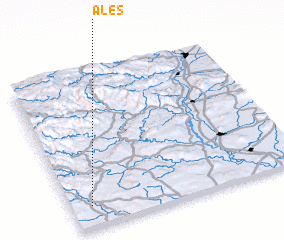 3d view of Alès