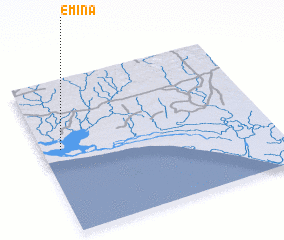 3d view of Emina