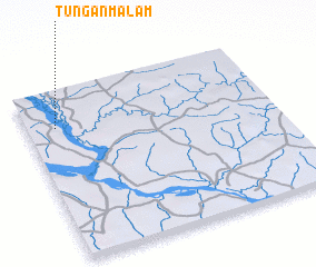 3d view of Tungan Malam