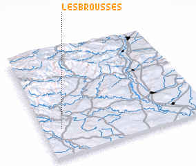 3d view of Les Brousses