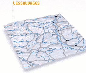 3d view of Les Sauvages