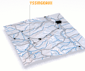 3d view of Yssingeaux