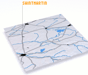 3d view of Saint-Martin