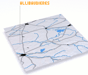 3d view of Allibaudières