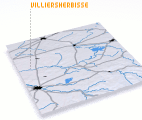 3d view of Villiers-Herbisse