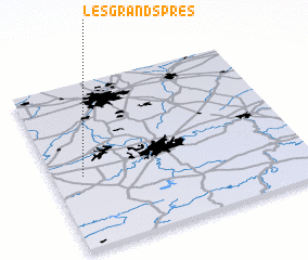 3d view of Les Grands Prés