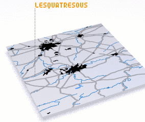 3d view of Les Quatre Sous