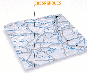 3d view of Cassagnoles