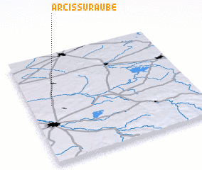 3d view of Arcis-sur-Aube