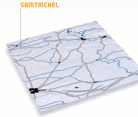 3d view of Saint-Michel