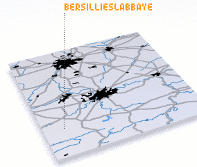 3d view of Bersillies-lʼAbbaye