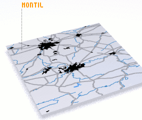 3d view of Montil