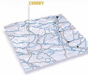 3d view of Courry