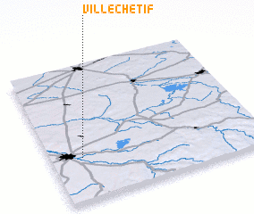 3d view of Villechétif