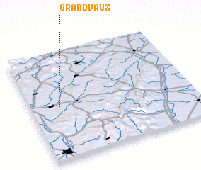 3d view of Grandvaux