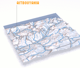 3d view of Aït Bou Yahia