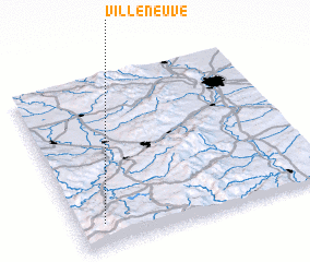 3d view of Villeneuve