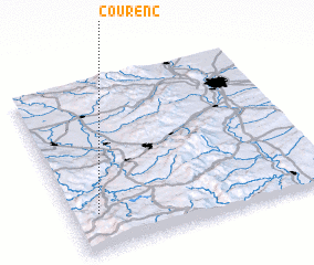 3d view of Courenc