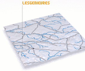 3d view of Les Genièvres