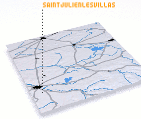 3d view of Saint-Julien-les-Villas