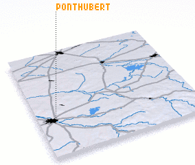 3d view of Pont Hubert