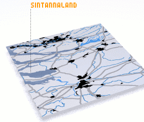 3d view of Sint Annaland