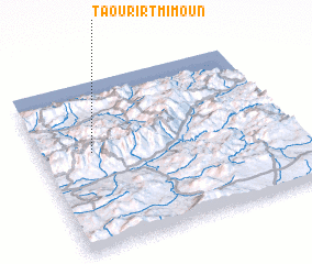 3d view of Taourirt Mimoun