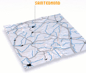 3d view of Saint-Edmond