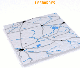 3d view of Les Bordes